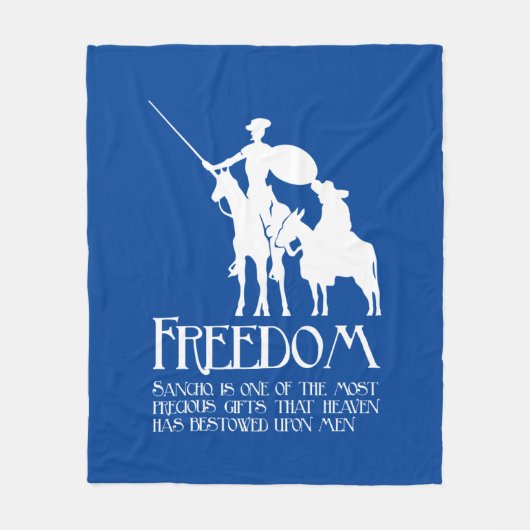 Freedom, Sancho Fleece Deken (Voorkant)