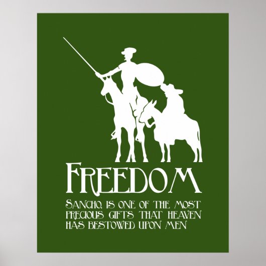 Freedom, Sancho Poster (Voorkant)
