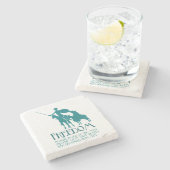 Freedom, Sancho Stenen Onderzetter (Zijkant)