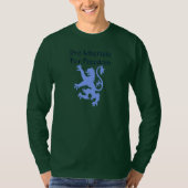 Freedom Scotland Wallace Motto Lion T-Shirt (Voorkant)