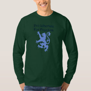 Freedom Scotland Wallace Motto Lion T-Shirt