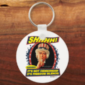 Freedom Silence Sleutelhanger (Voorkant)