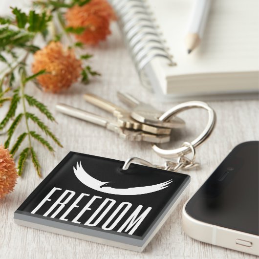 Freedom Sleutelhanger (Voorkant Rechts)