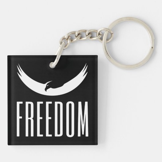 Freedom Sleutelhanger (Achterkant)