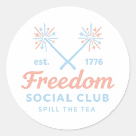 Freedom Social Club sticker