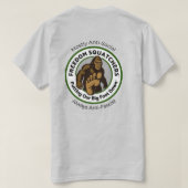 Freedom Squatchers "Anti-Social" T-Shirt (Design achterkant)