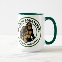 Freedom Squatchers "Big Foot Down" koffiekop