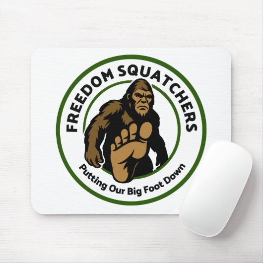 Freedom Squatchers Mouse Pad Muismat (Met muis)