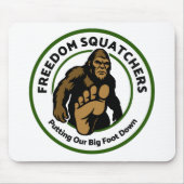 Freedom Squatchers Mouse Pad Muismat (Voorkant)