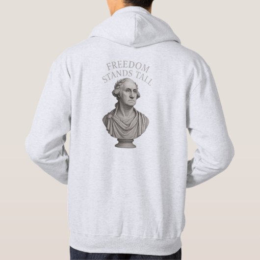 Freedom Stands Tall – Eternal Dignity Hoodie (Achterkant)