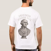 Freedom Stands Tall – Eternal Dignity T-shirt (Achterkant)