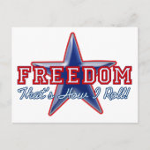 Freedom Star, hoe ik rol Briefkaart (Voorkant)