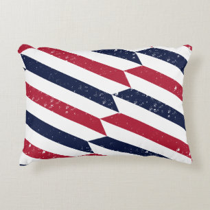 Freedom Steps – Geometrisch accentkussen USA Accent Kussen