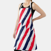 Freedom Steps – Patriottische Gestreepte Schort (Insitu)