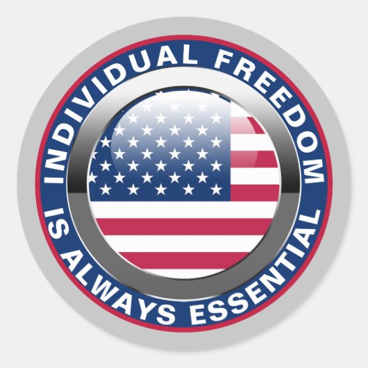 Freedom Sticker (Voorkant)