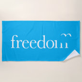 Freedom Strandlaken (Voorkant)
