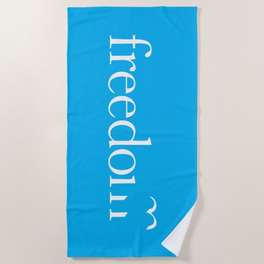 Freedom Strandlaken (Voorkant)