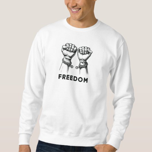 Freedom Sweatshirt for Men and Women (Voorkant)