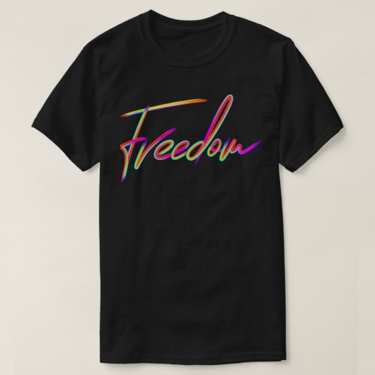 Freedom T-shirt (Design voorkant)
