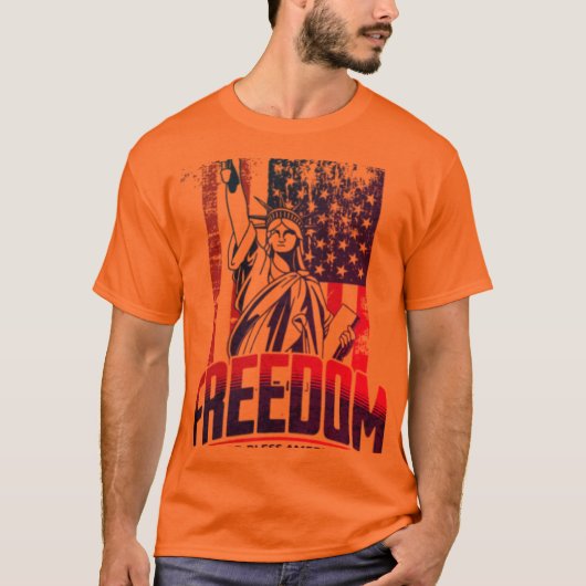 freedom t-shirt (Voorkant)