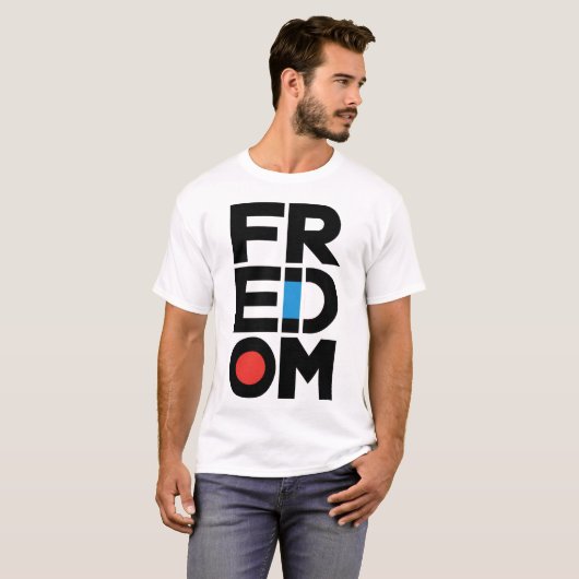 Freedom T-shirt (Voorkant volledig)