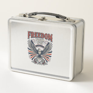 Freedom Tour 1776 Vintage Eagle Patriottisch T-shi