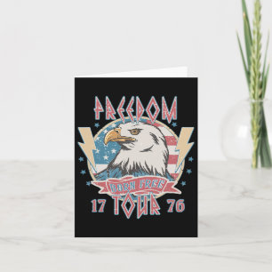 Freedom Tour Born To Be Free 4 juli 1776 Eagl Kaart