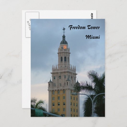 Freedom Tower Briefkaart (Voorkant / Achterkant)