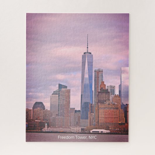 Freedom Tower Manhattan New York Cityscape Legpuzzel (Verticaal)