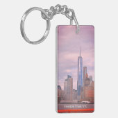 Freedom Tower uit Staten Island Ferry NYC Sleutelhanger (Voorkant Links)