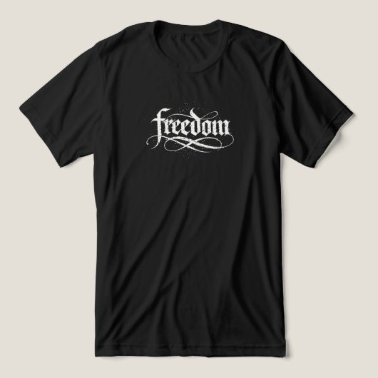 Freedom Tri-Blend Shirt (Design voorkant)
