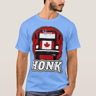 FREEDOM TRUCK CONVOY STRONG FREE CANADIAN MAPLE LE T-SHIRT