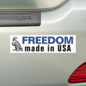 Freedom USA - adelaar Bumpersticker (Op auto)