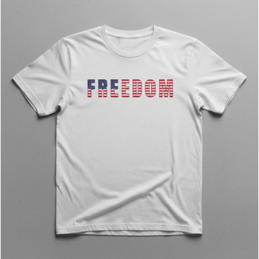 Freedom USA Flag T-shirt