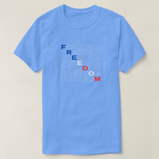 Freedom USA T-shirt (Design voorkant)