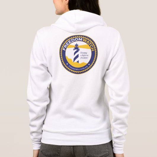 Freedom Watch Hoodie (Achterkant)