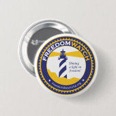 Freedom Watch Ronde Button 5,7 Cm (Voorkant /achterkant)