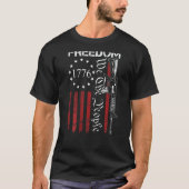 Freedom We The People Ar15 2nd Amendment Pro Gun O T-shirt (Voorkant)