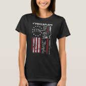 Freedom We The People Ar15 2nd Amendment Pro Gun T-shirt (Voorkant)