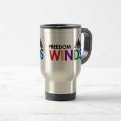 Freedom Winds Travel Mug Reisbeker (Voorkant rechts)