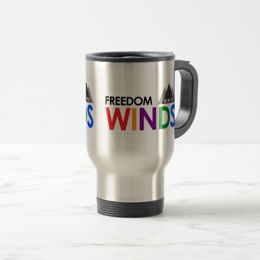 Freedom Winds Travel Mug Reisbeker (Voorkant rechts)