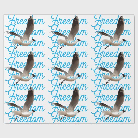 Freedom Wrapping Paper Cadeaupapier (Vlak)