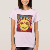 Freedom Yellow smiley face T-shirt (Voorkant)