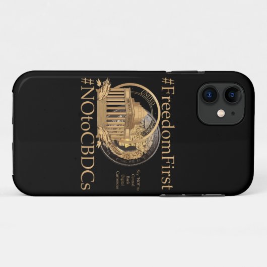 #FreedomFirst: Liberty Wallet - Embrace Freedom Case-Mate iPhone Case (Achterkant (horizontaal))