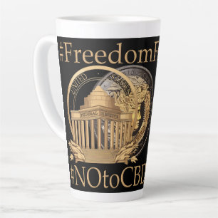 #FreedomFirst: Liberty Wallet - Embrace Freedom Latte Mok