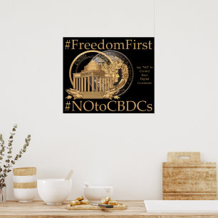 #FreedomFirst: Liberty Wallet - Embrace Freedom Poster