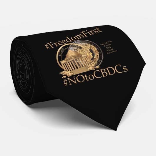 #FreedomFirst: Liberty Wallet - Embrace Freedom Stropdas (Opgerold)