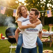 Freedomprazole Grappig 4 juli Patriottisch T-shirt