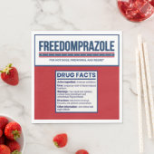 Freedomprazole Grappige 4 juli Patriottische Serve Servet (Insitu)