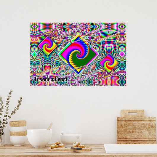 FreedomQuest Poster (Keuken)